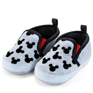 Disney Mickey Mouse Kids Slippers - Black and Gray